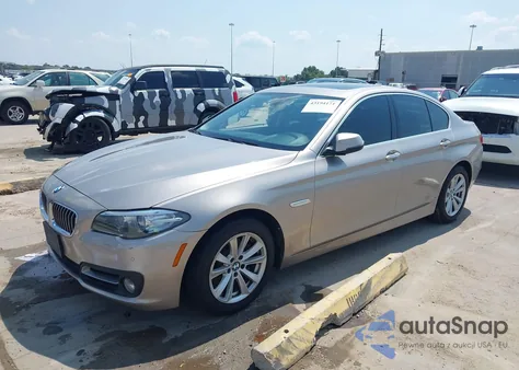 2015 BMW 528I из США, поврежденный, VIN WBA5A5C56FD522010